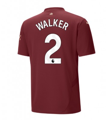 Manchester City Kyle Walker #2 Tredje trøje 2024-25 Kort ærmer